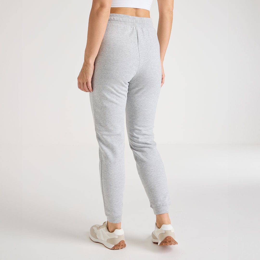 Ladies Grey Cuffed Joggers from You Know Who's