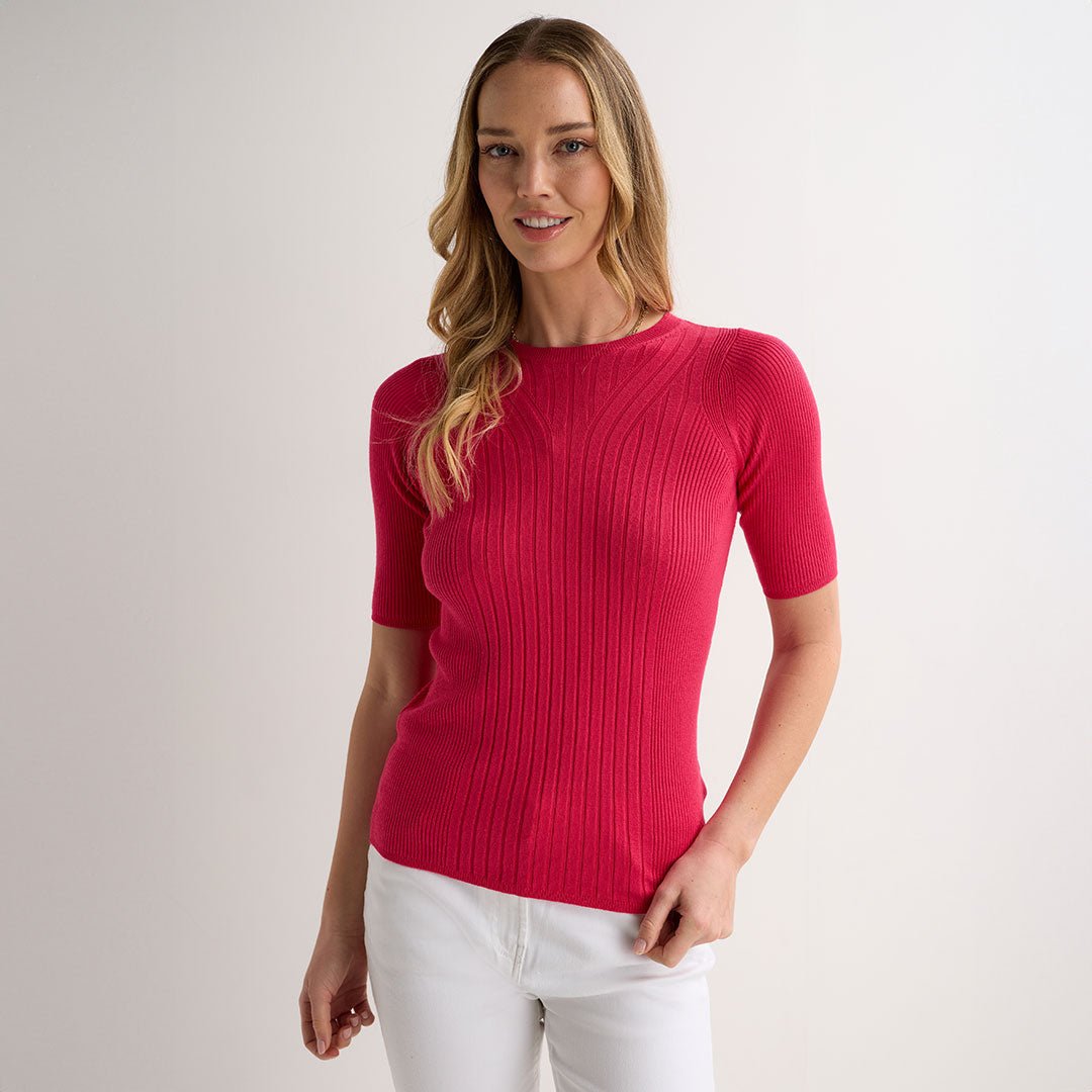 Ladies Ribbed Jumper from You Know Who's