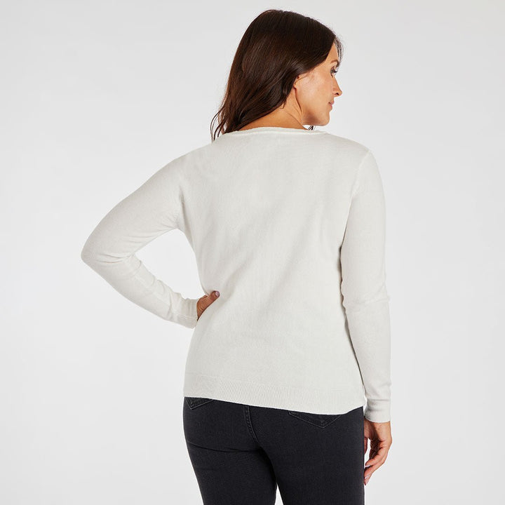 Ladies Sparkle Christmas Jumper from You Know Who's