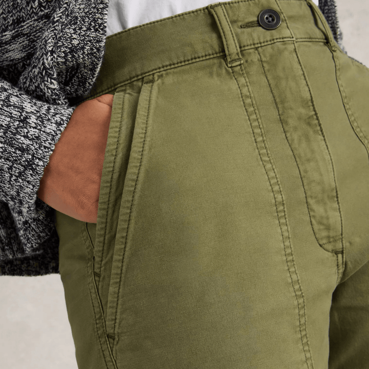 Ladies White Stuff Khaki Chino Trouser from You Know Who's