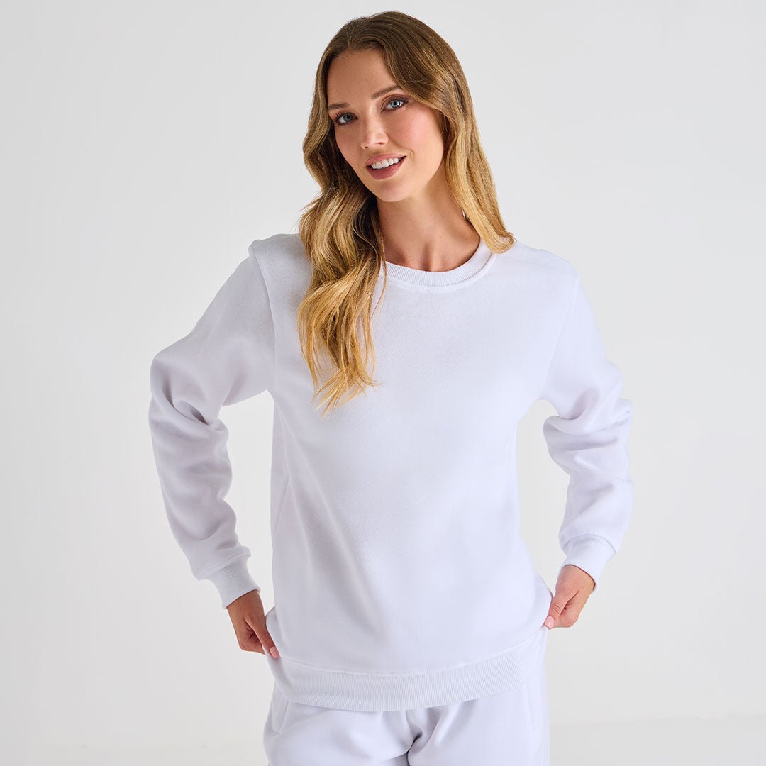 Ladies White Sweatshirt from You Know Who's