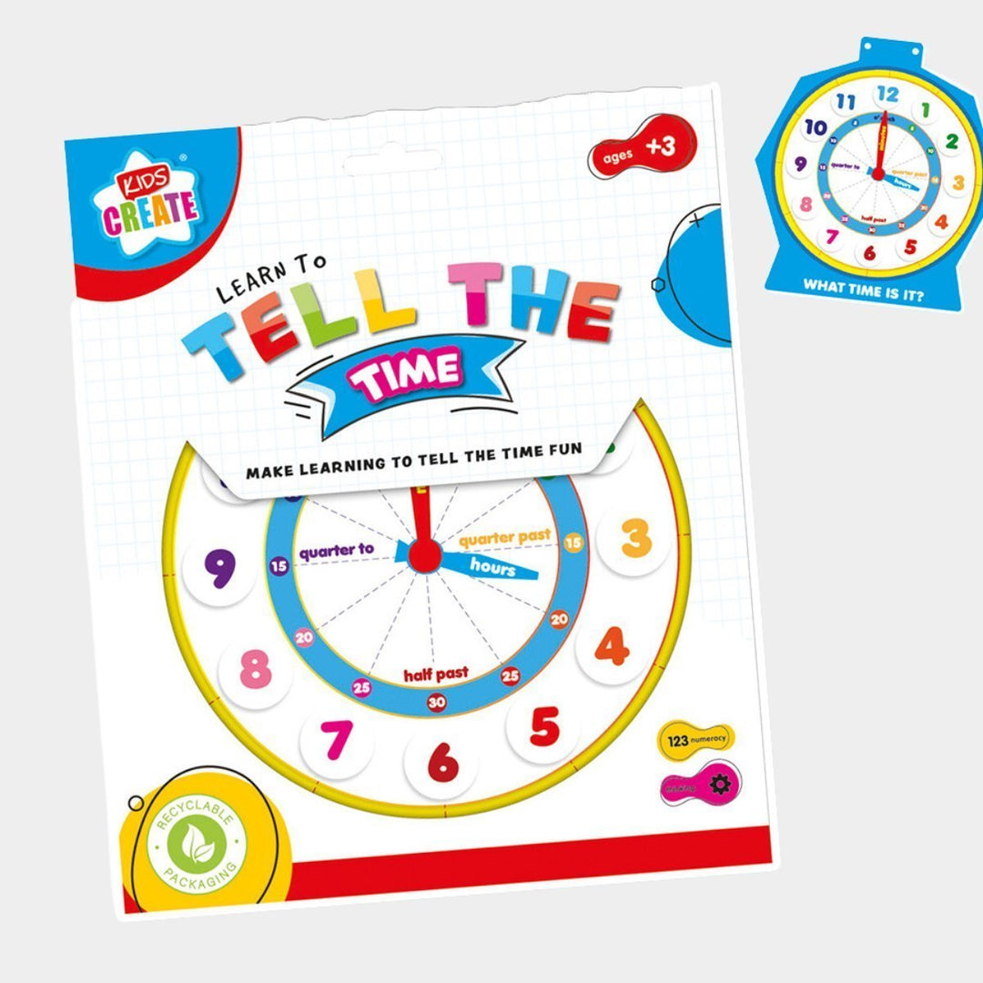 Learn to Tell The Clock Time from You Know Who's