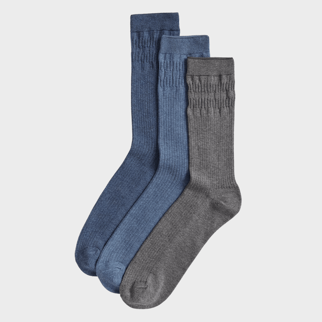 Men's 3 Pack Gentle Grip Sock from You Know Who's