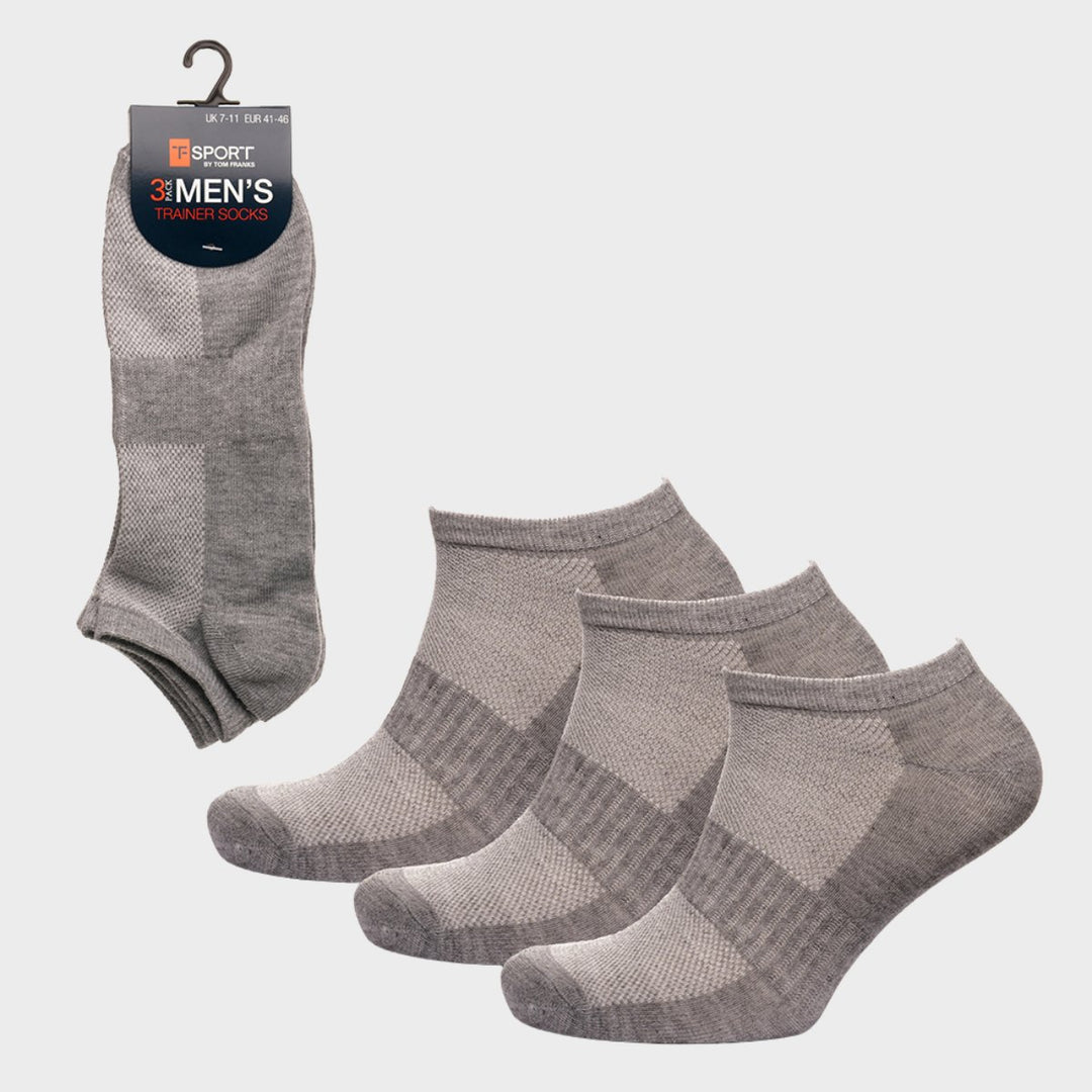 Men's 3 Pack Trainer Sock from You Know Who's