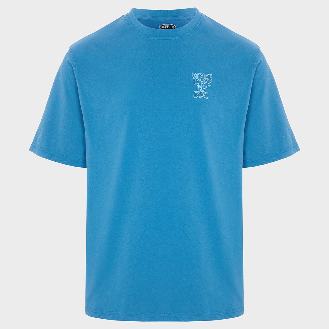 Mens Blue Printed T-shirt from You Know Who's