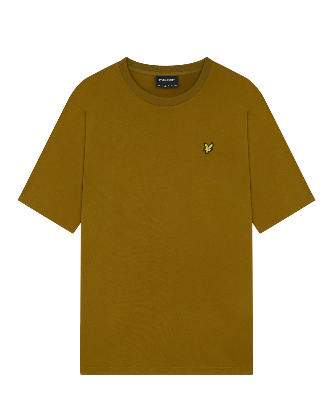 Men's Brown Lyle & Scott Gold Logo T-shirt from You Know Who's