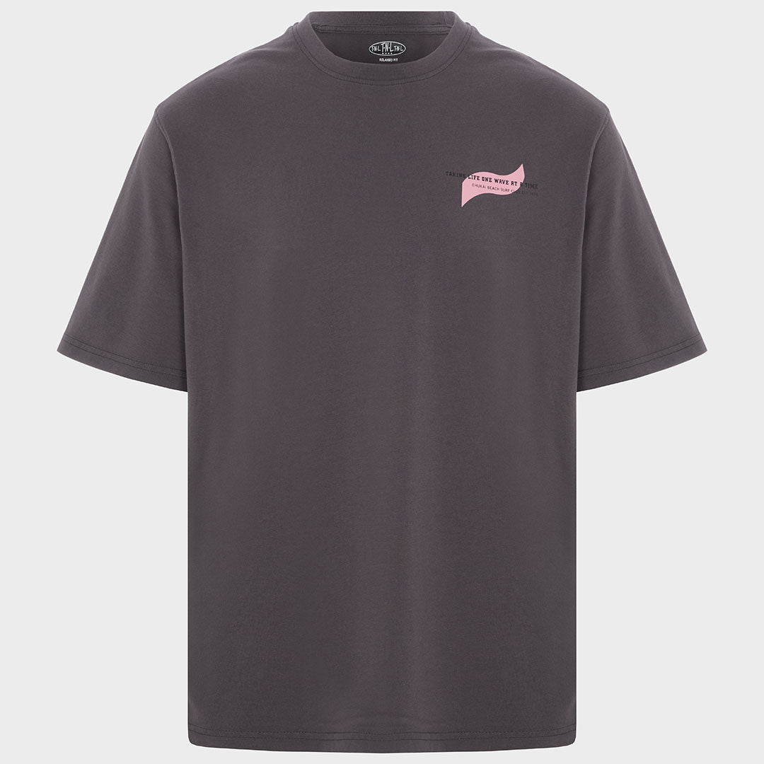 Mens Charcoal Printed T-shirt from You Know Who's