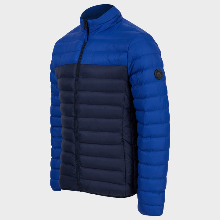 Mens Colour Block Quilted Jacket from You Know Who's
