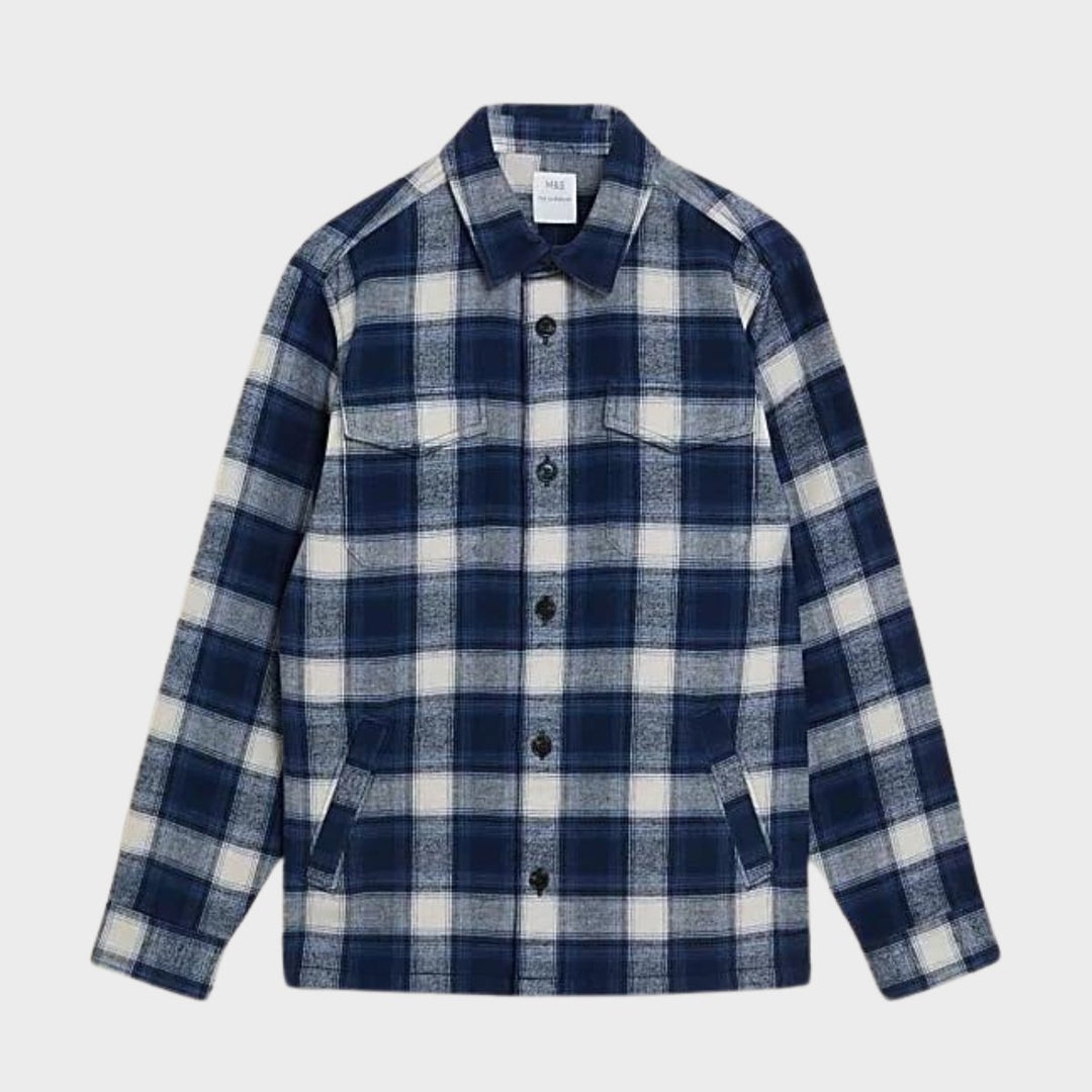 Mens Cotton Rich Double faced Shacket from You Know Who's