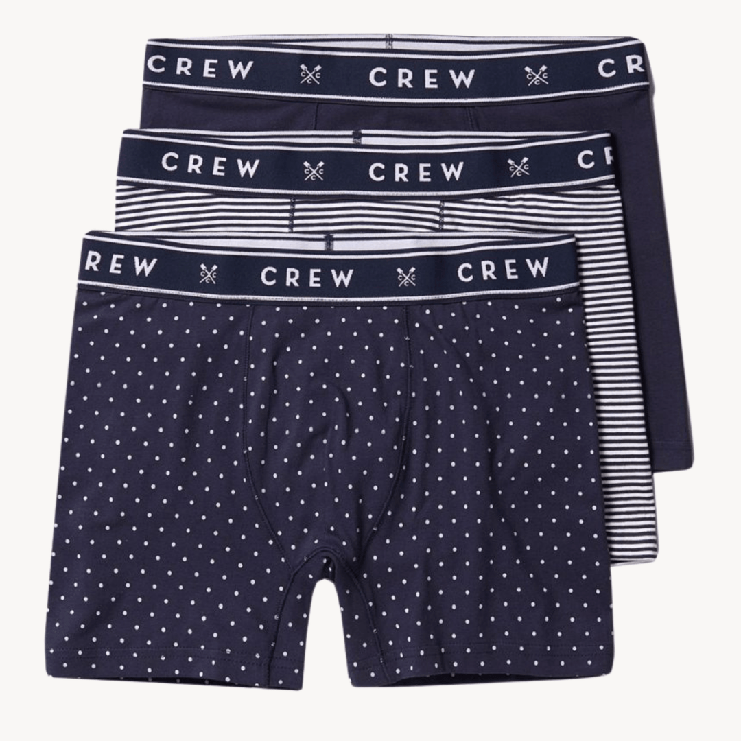Men's Crew 3pk Boxers - Assorted Packs Sent from You Know Who's