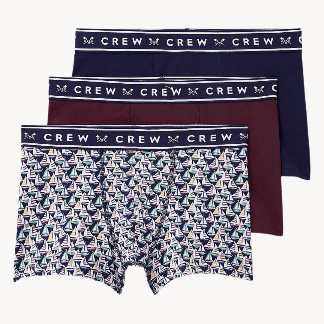 Men's Crew 3pk Boxers - Assorted Packs Sent from You Know Who's