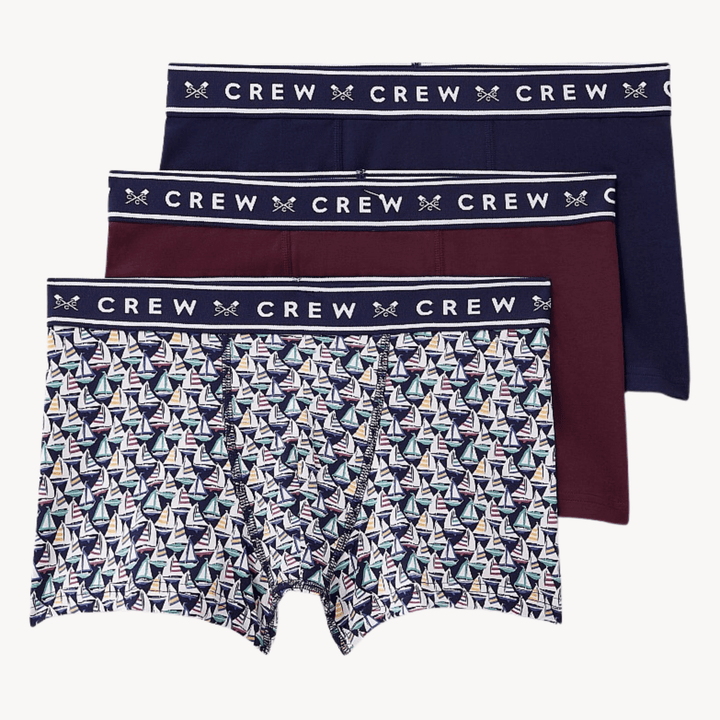 Men's Crew 3pk Boxers - Assorted Packs Sent from You Know Who's