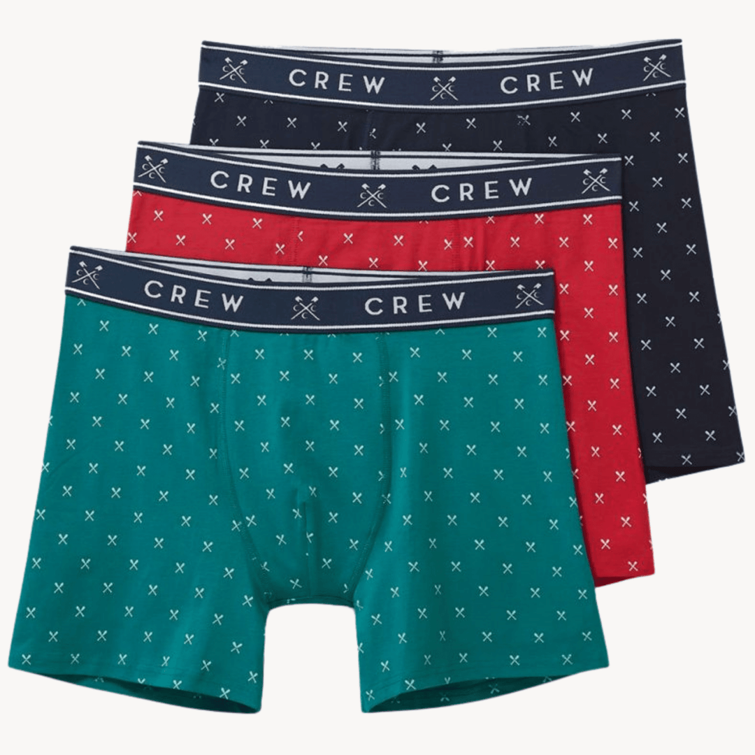 Men's Crew 3pk Boxers - Assorted Packs Sent from You Know Who's