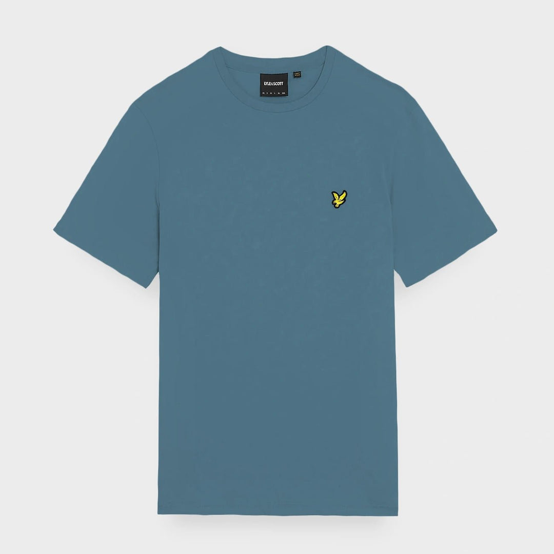 Men's Denim Lyle & Scott Gold Logo T-shirt from You Know Who's