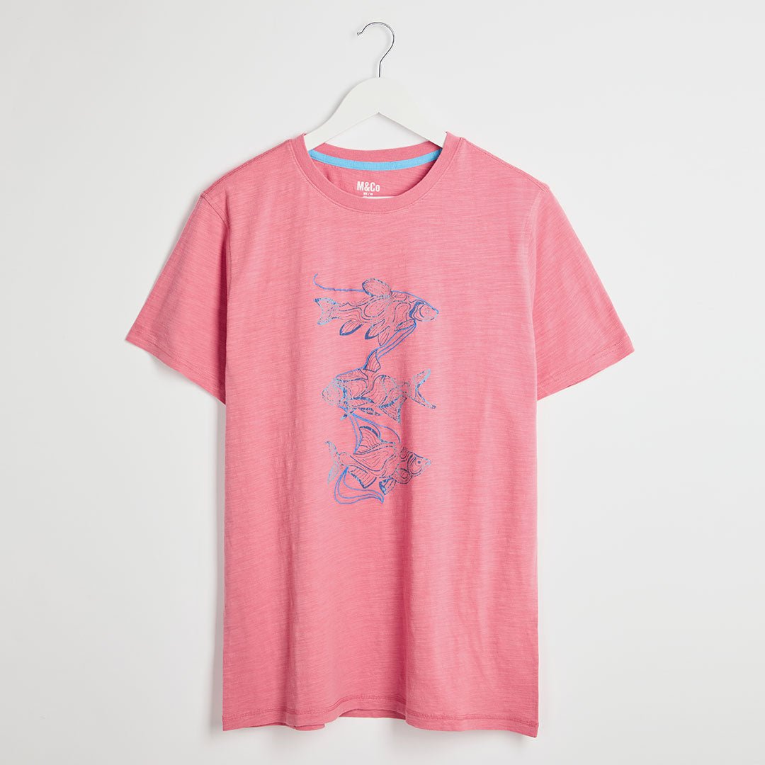 Mens Fish Printed T-Shirt from You Know Who's