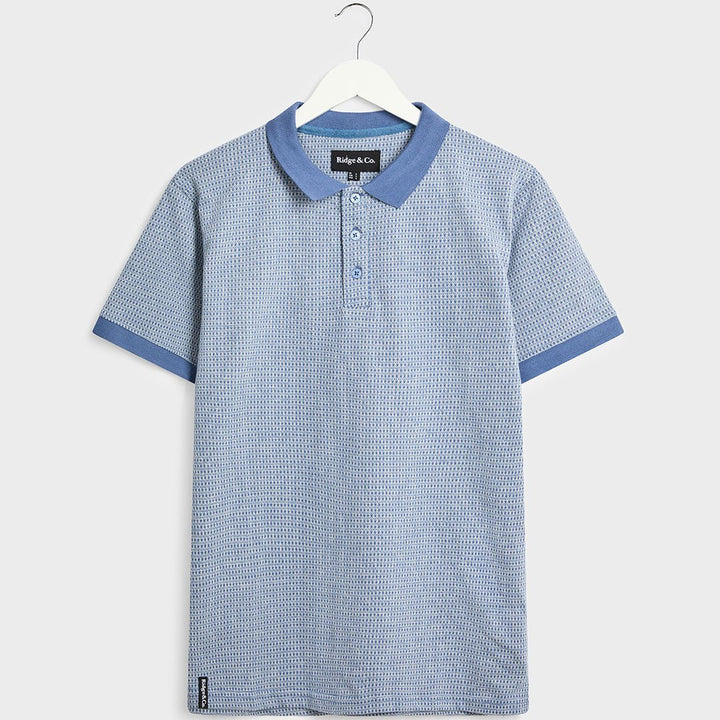 Mens Jacquard Button Polo from You Know Who's