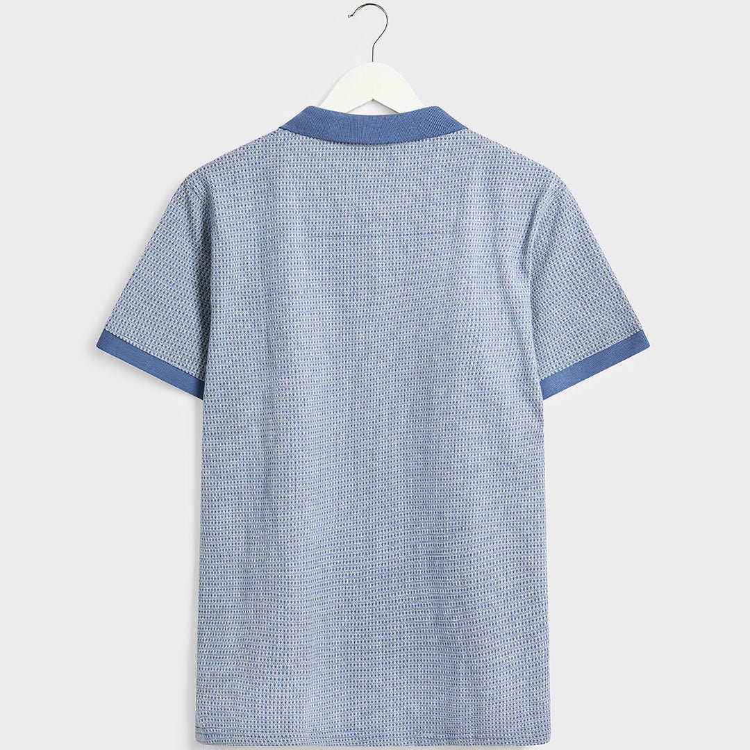 Mens Jacquard Button Polo from You Know Who's