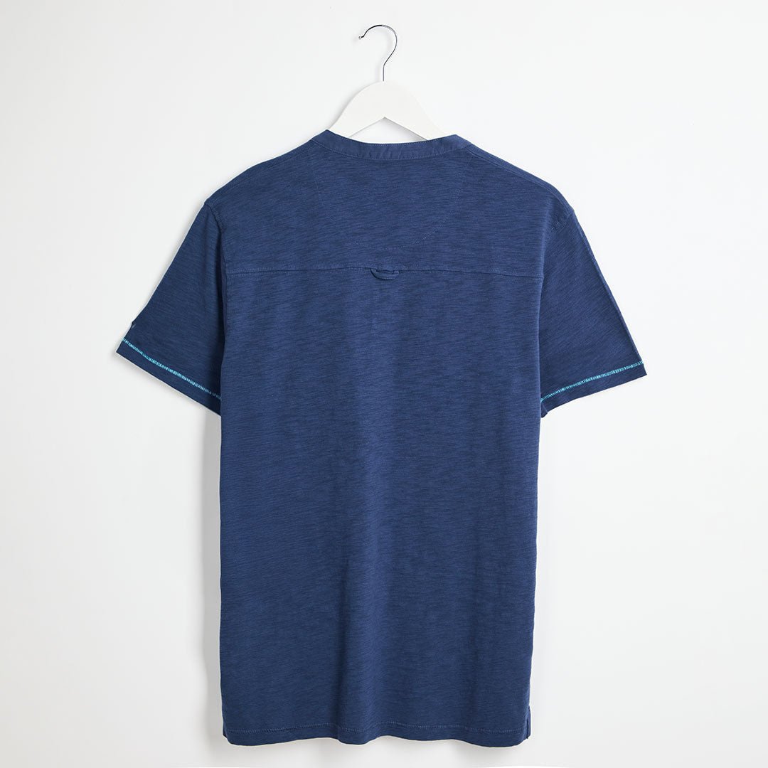 Men's Navy 4 Button T-Shirt from You Know Who's