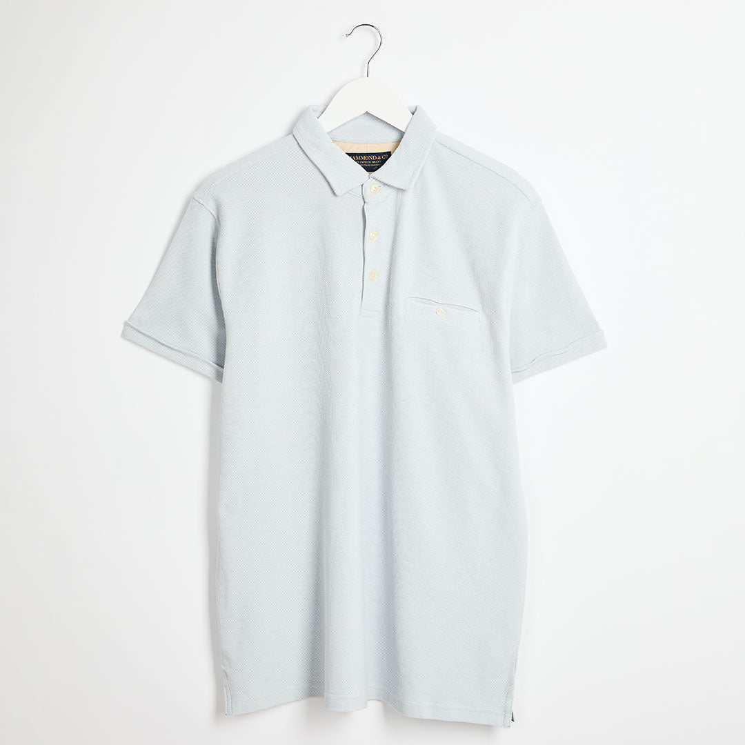 Men's Pale Blue Polo Shirt from You Know Who's