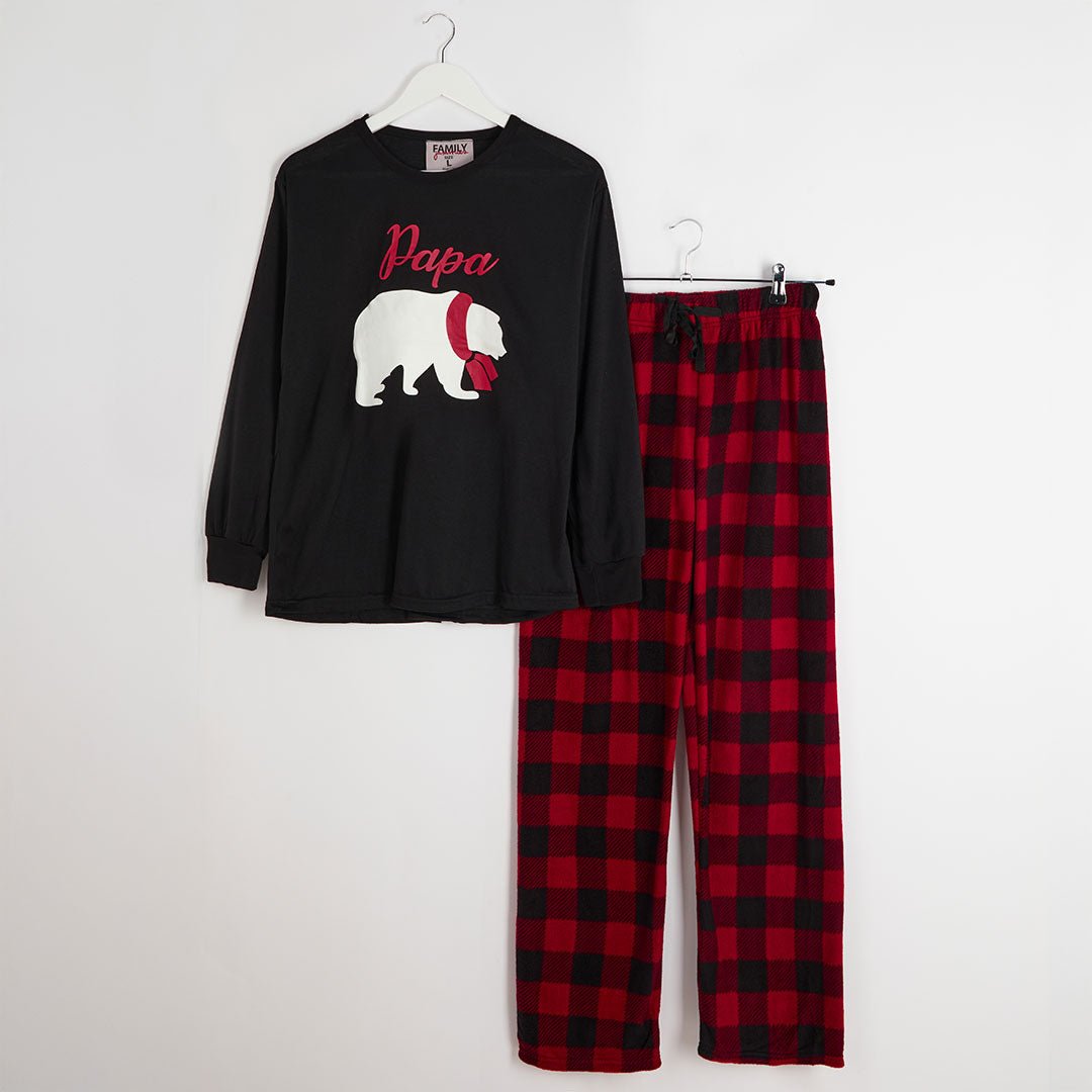 Mens Polar Bear Matching Christmas Pyjamas You Know Who s