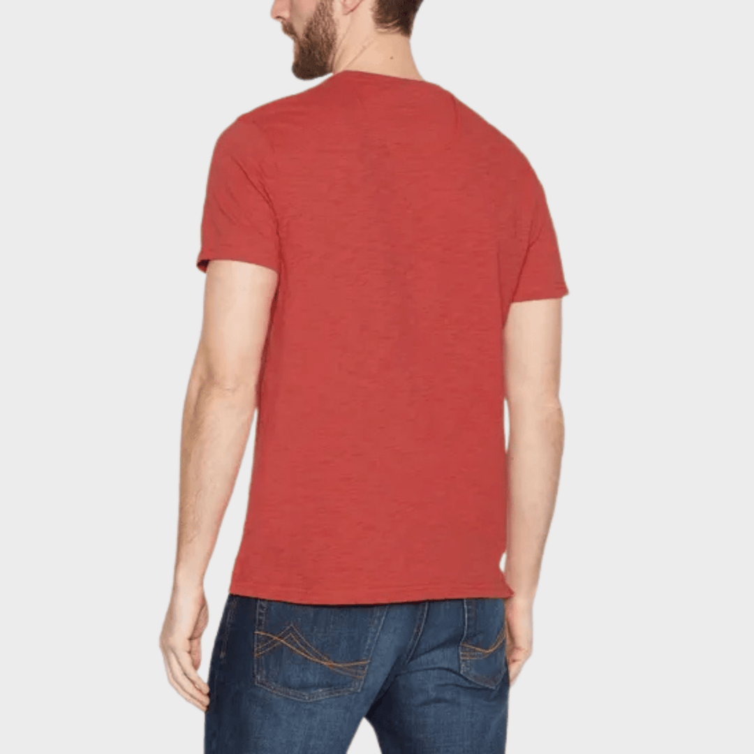 Men's Red 3 Button Shirt from You Know Who's