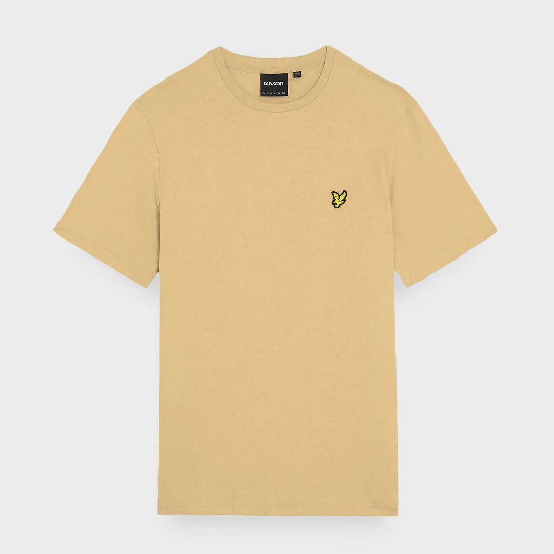 Men's Stone Lyle & Scott Gold Logo T-shirt from You Know Who's