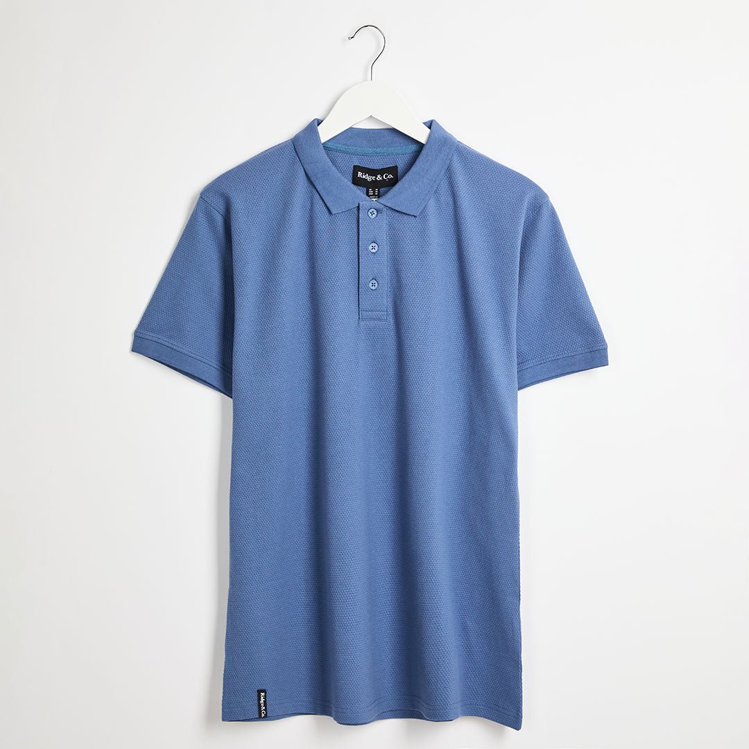 Mens Textured Polo from You Know Who's