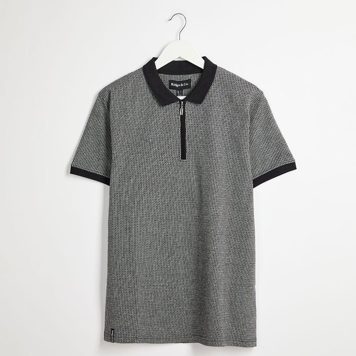 Mens Zip Neck Polo from You Know Who's