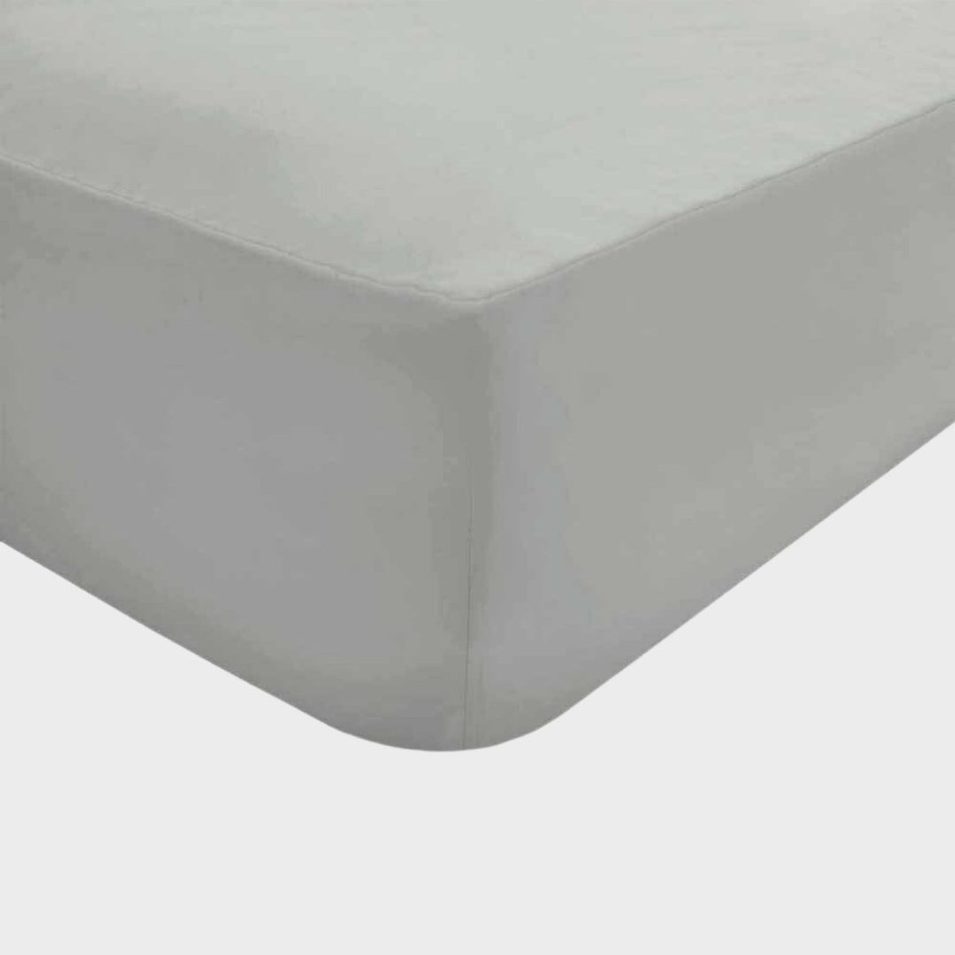Microfibre Light Grey Fitted Sheets from You Know Who's