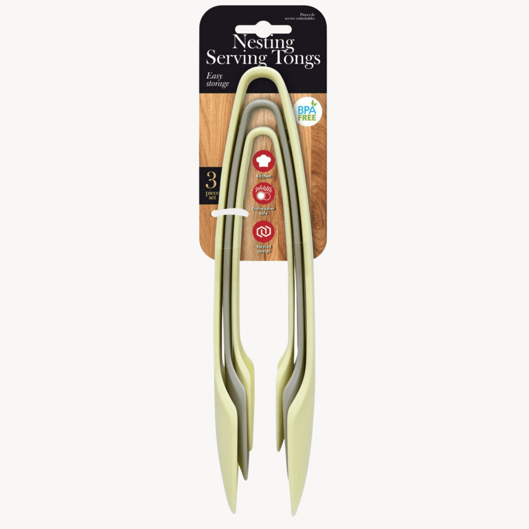 Nesting Serving Tongs 3pc Set from You Know Who's