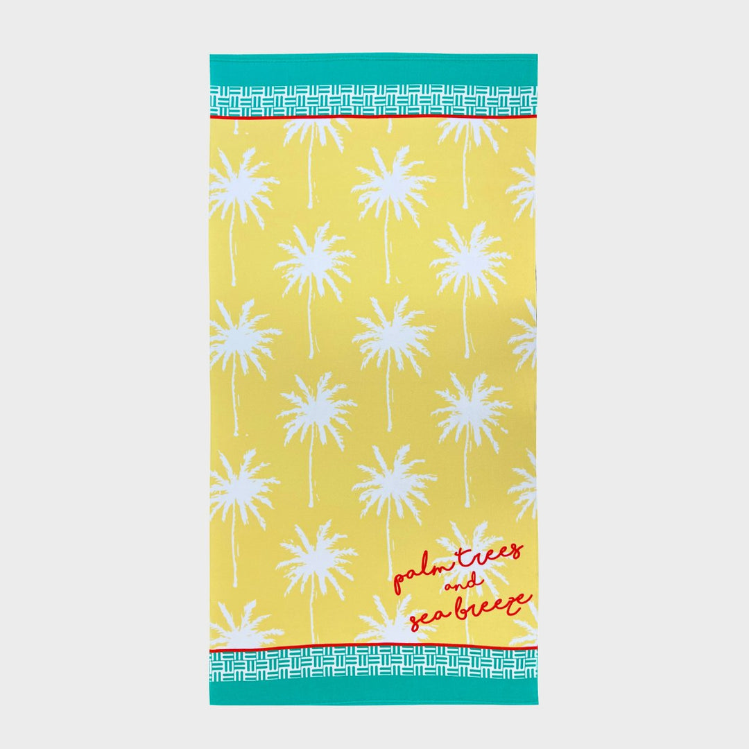 Palm Print Beach Towel from You Know Who's