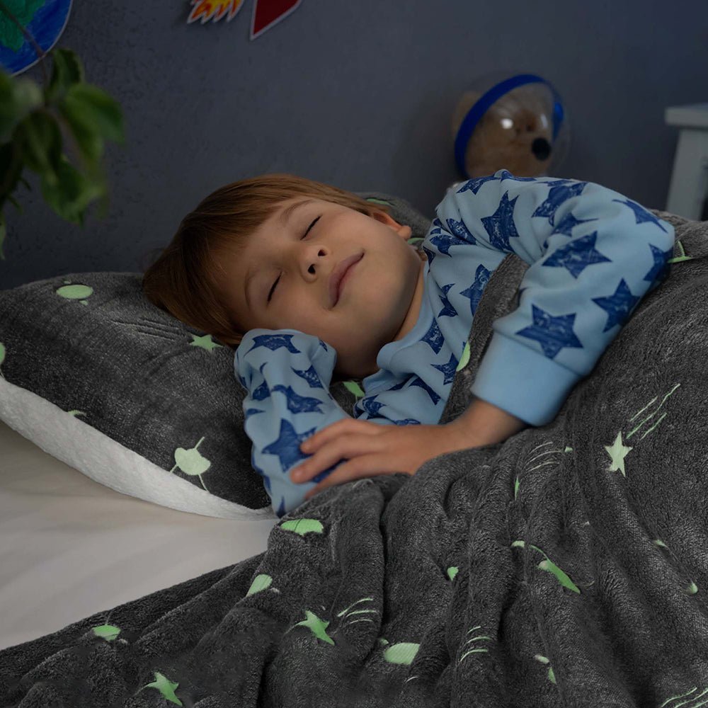 Planets Glow in the Dark Duvet Set from You Know Who's