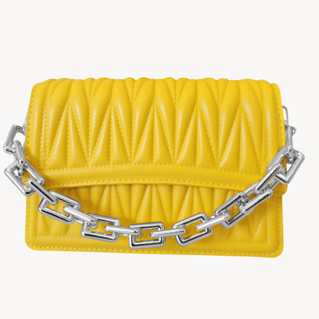 PLT Yellow Clutch Bag from You Know Who's