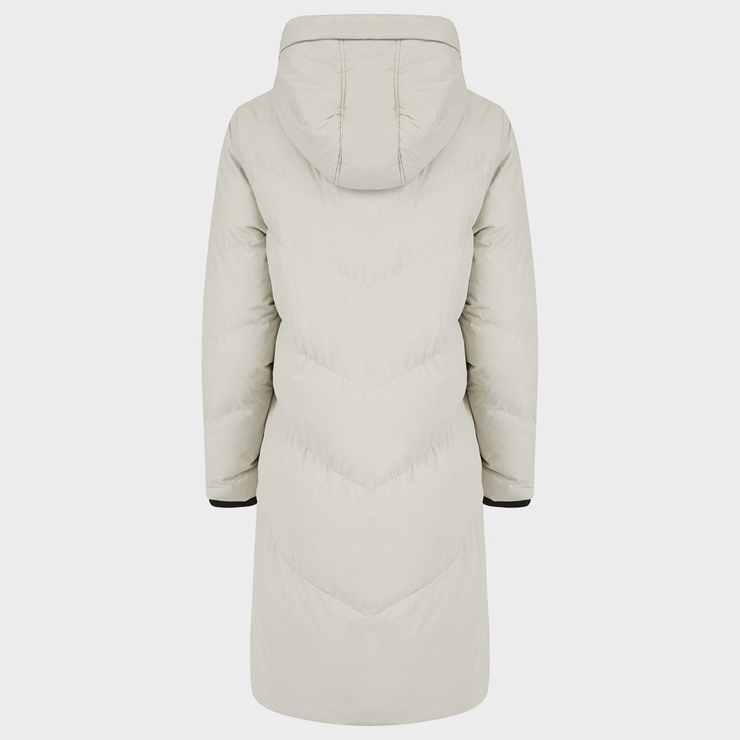 Saint and Sinner Oyster Quilted Coat from You Know Who's