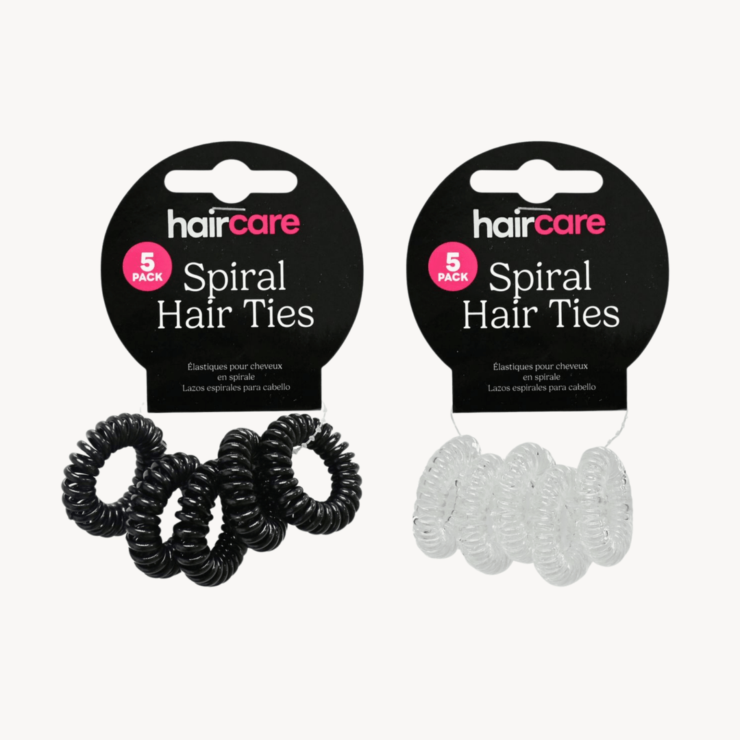 Spiral Hair Ties 5 Pack from You Know Who's
