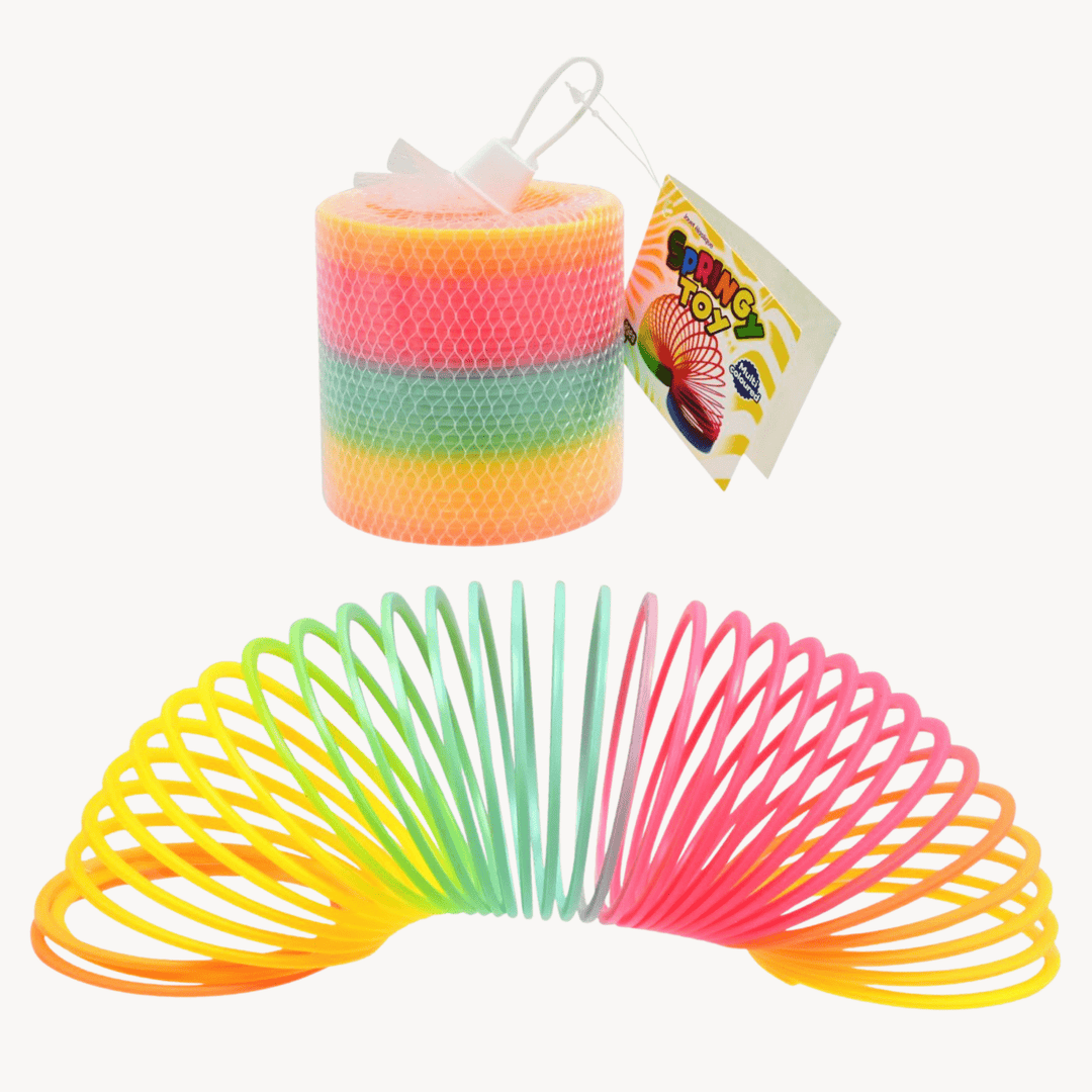 Springy Rainbow Colors Toy Large from You Know Who's