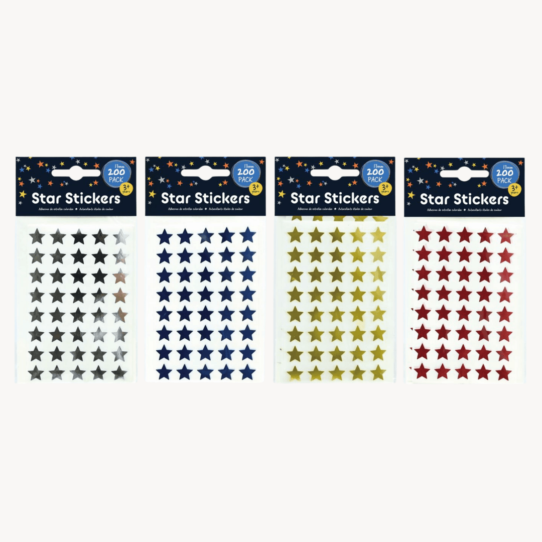 Star Stickers Coloured 200 Pk from You Know Who's