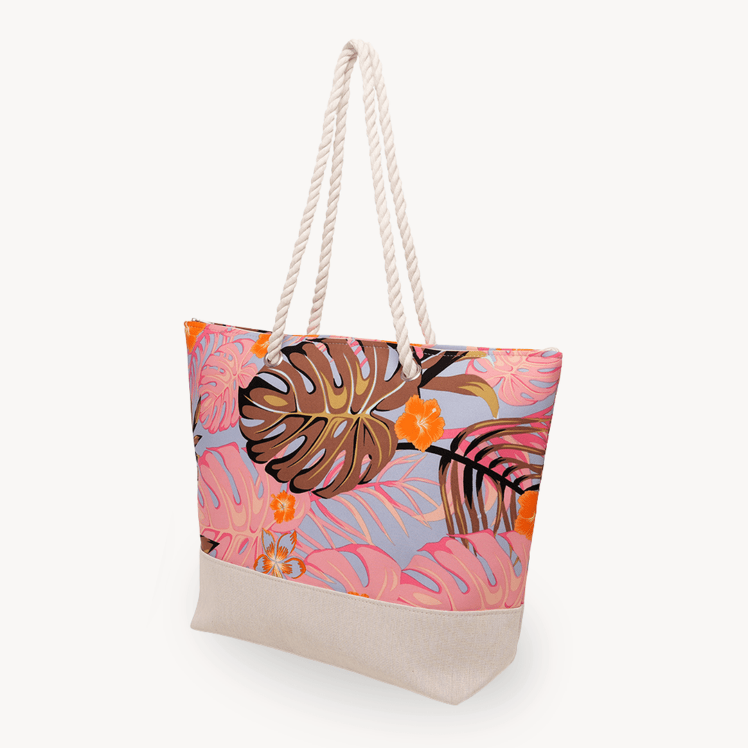 Tropical Leaf Beach Bag from You Know Who's