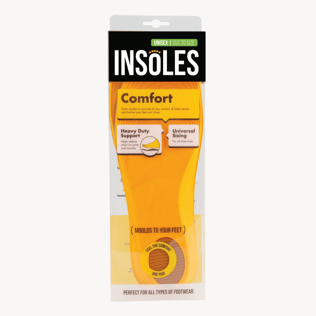 Unisex Comfort Insoles 1 Pair Cut To Size from You Know Who's