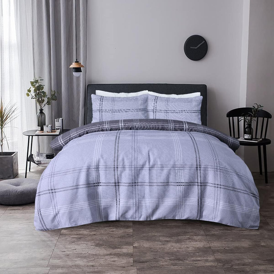 Waffle Grey Duvet Cover from You Know Who's