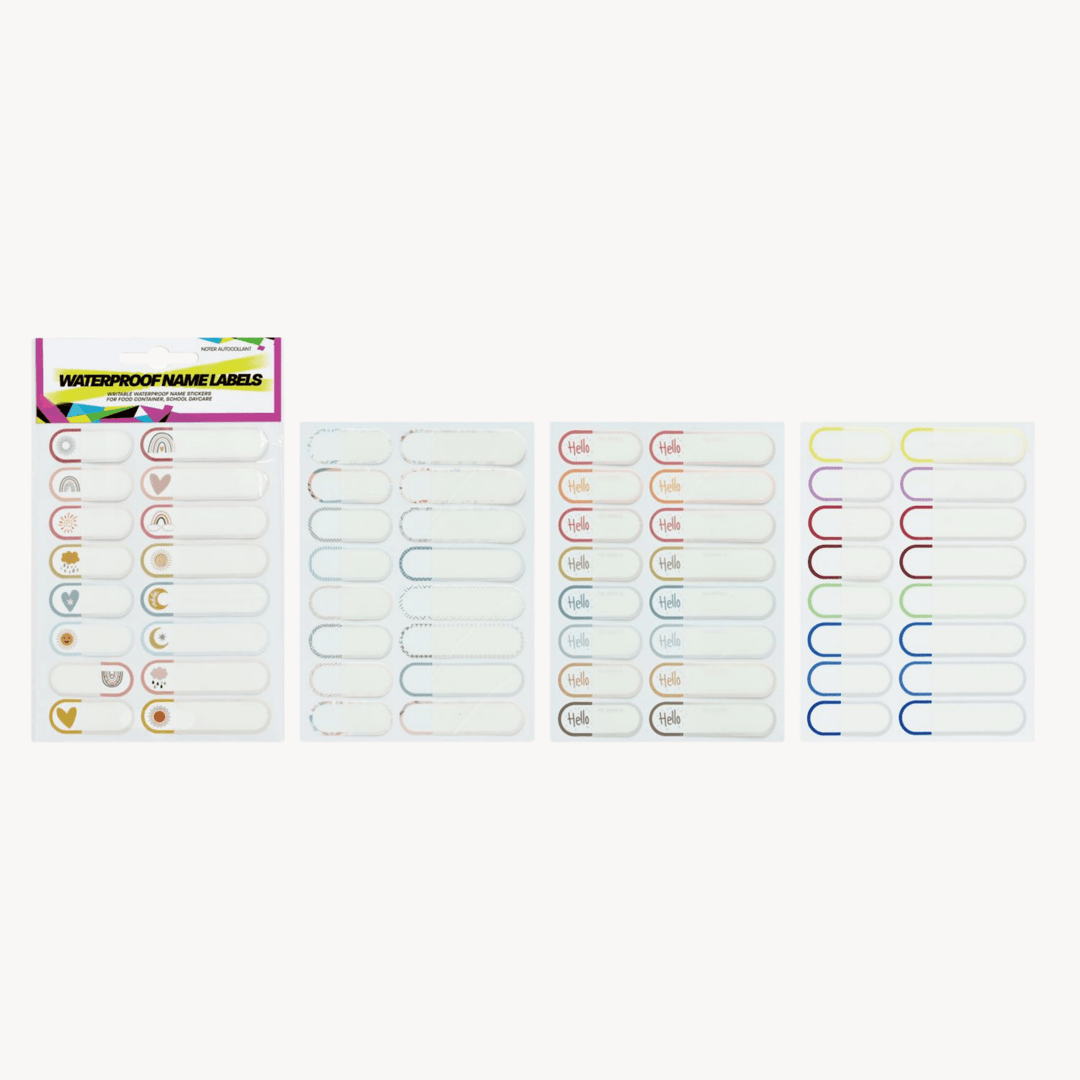 Waterproof Name Label 64 Pc from You Know Who's