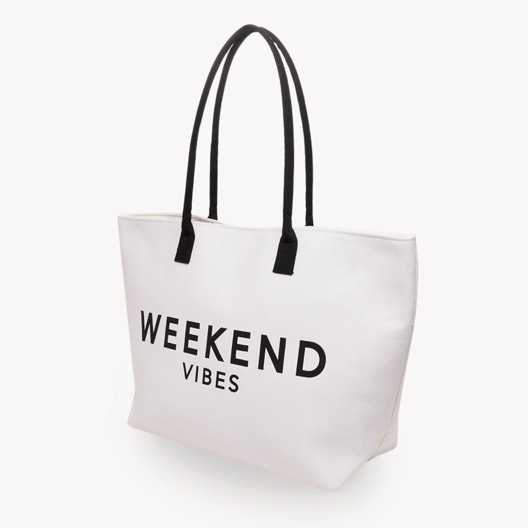 Weekend Vibes Tote Bag from You Know Who's