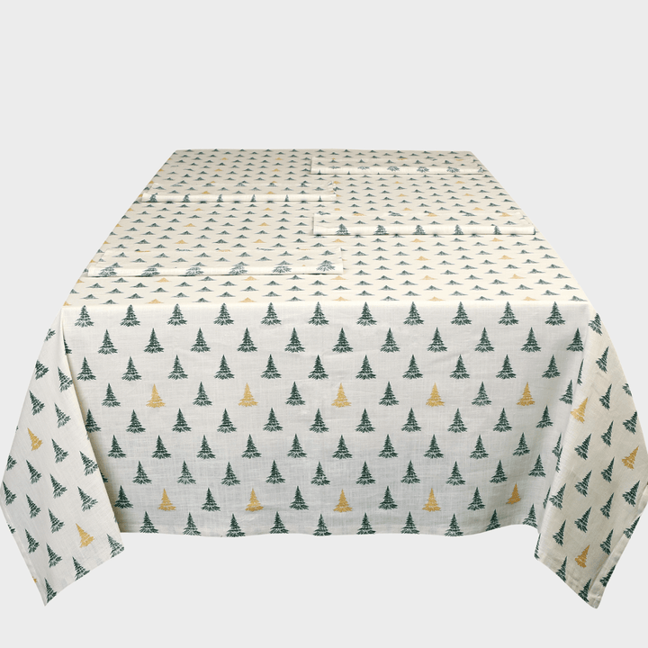 Winter Pine Tree Table Cloth - 3 Sizes from You Know Who's