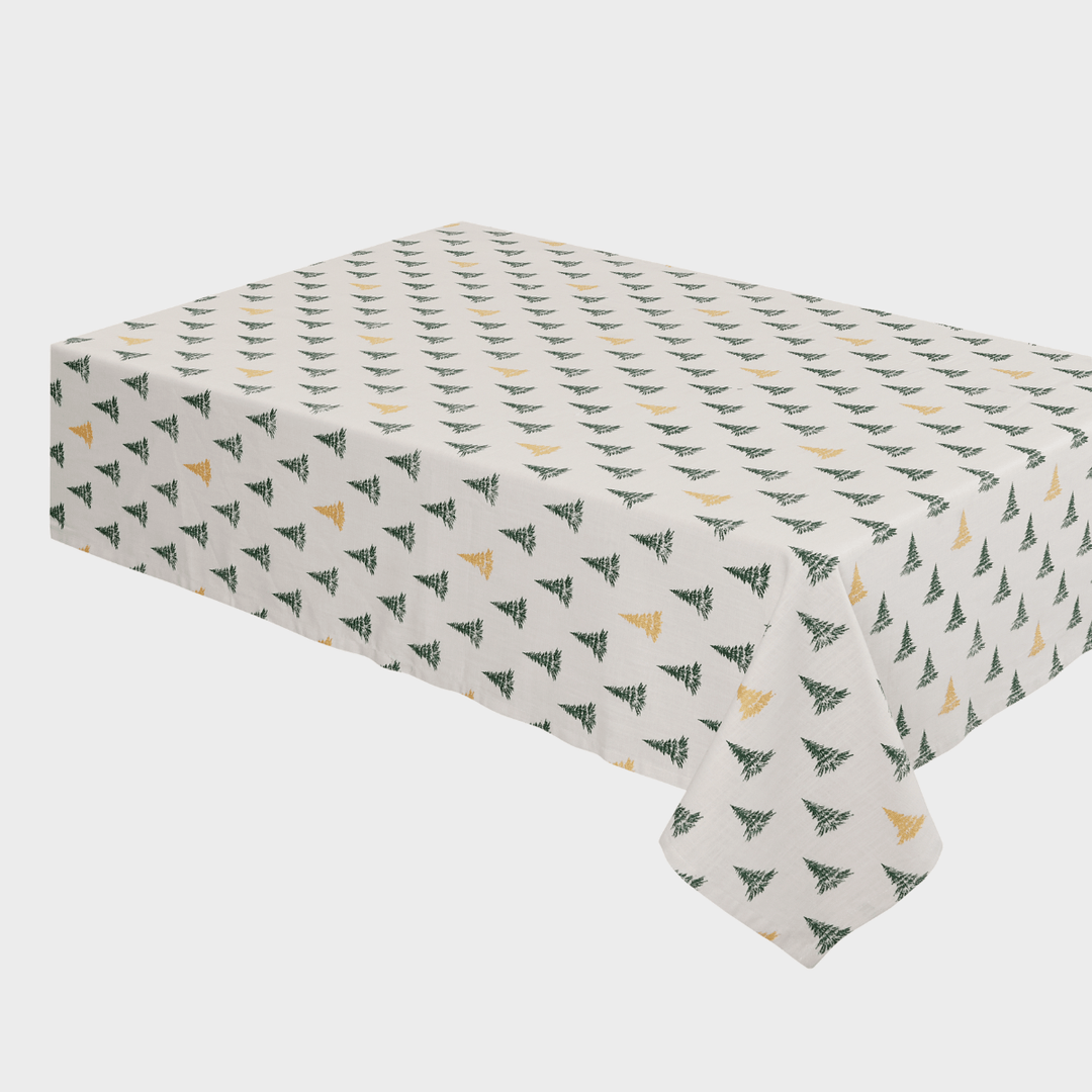 Winter Pine Tree Table Cloth - 3 Sizes from You Know Who's