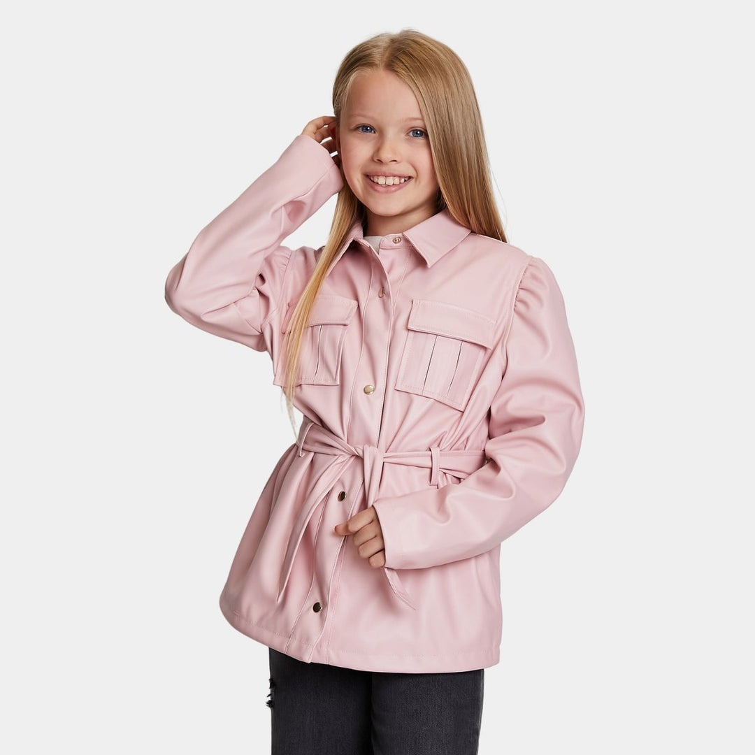 Girls PU Jacket from You Know Who's