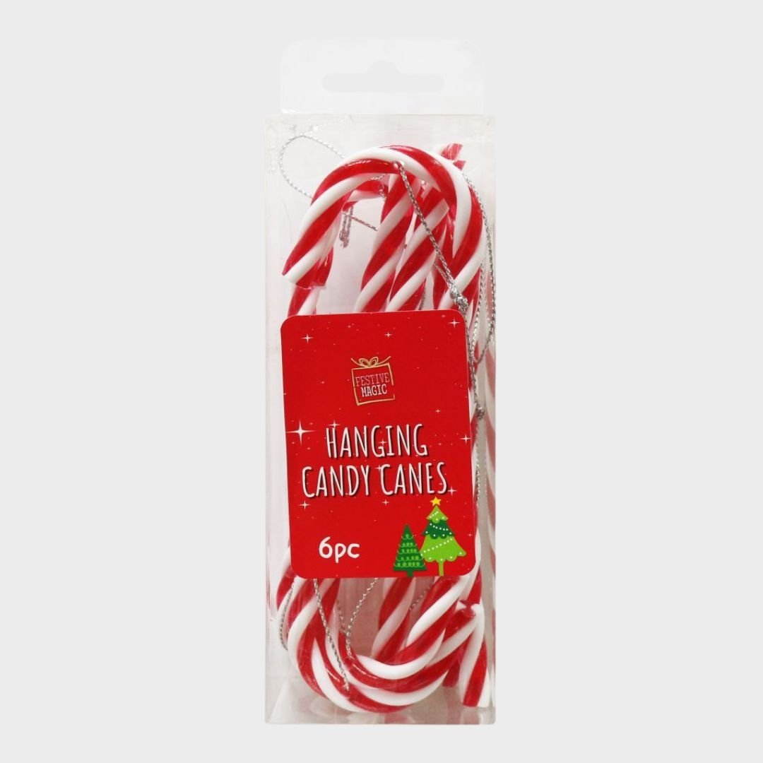 Hanging Candy Canes from You Know Who's