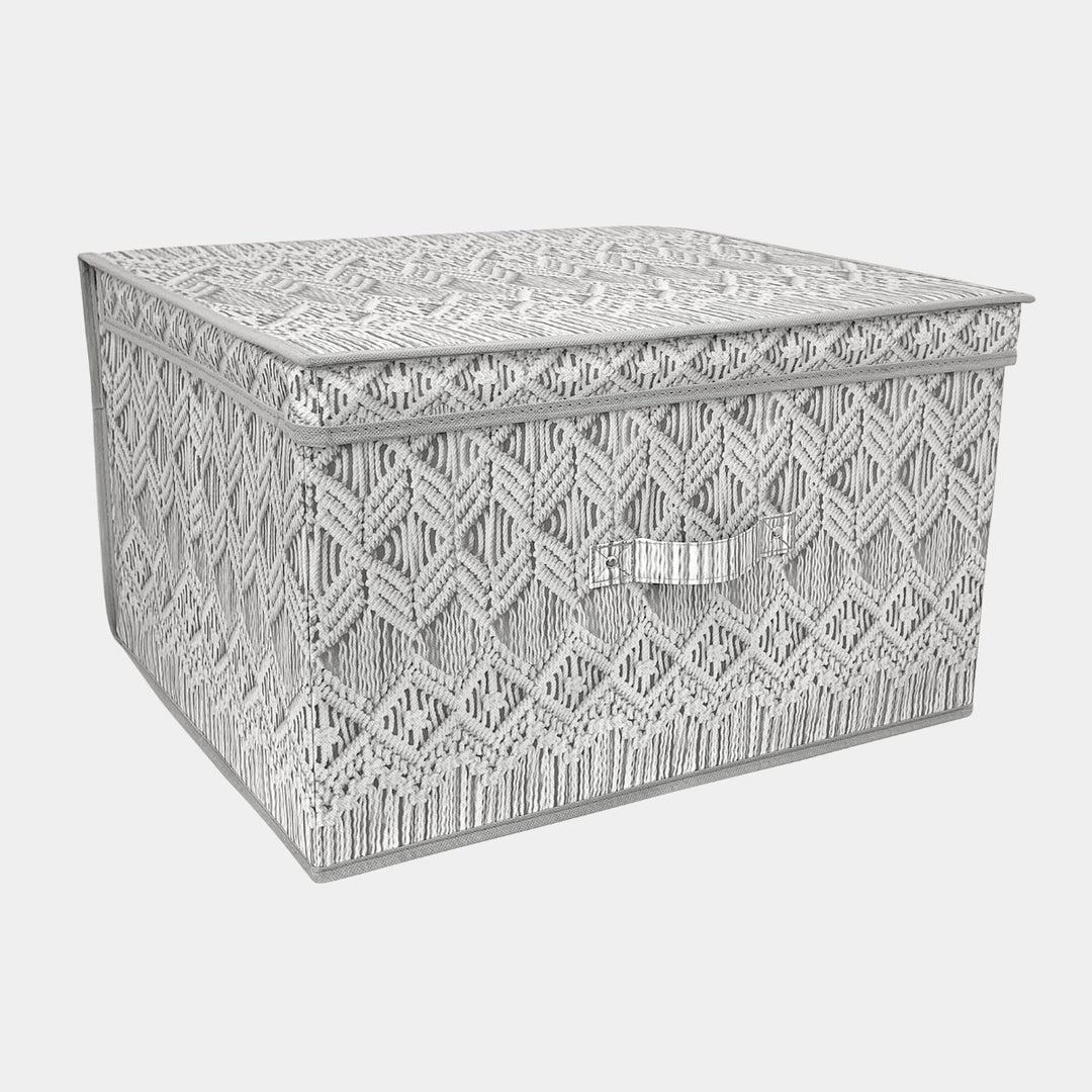 Jumbo Storage Chest - Macrame from You Know Who's