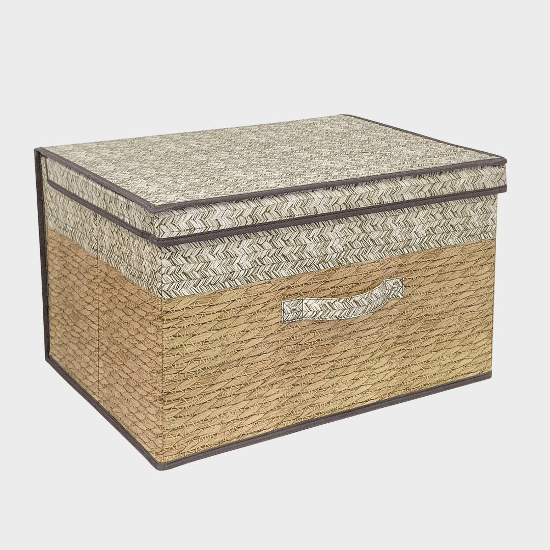 Jumbo Storage Chest - Natural Weave from You Know Who's