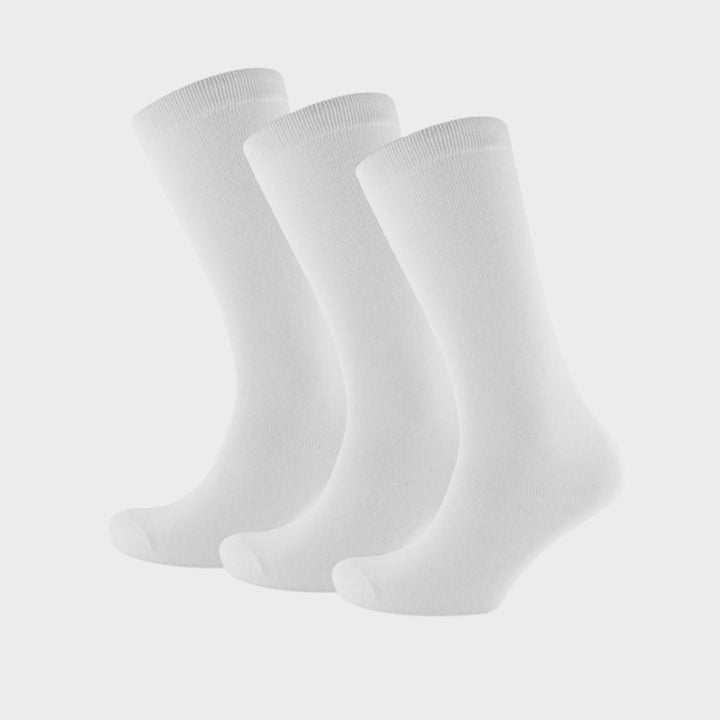 Kids 3 Pack White Knee High Socks from You Know Who's