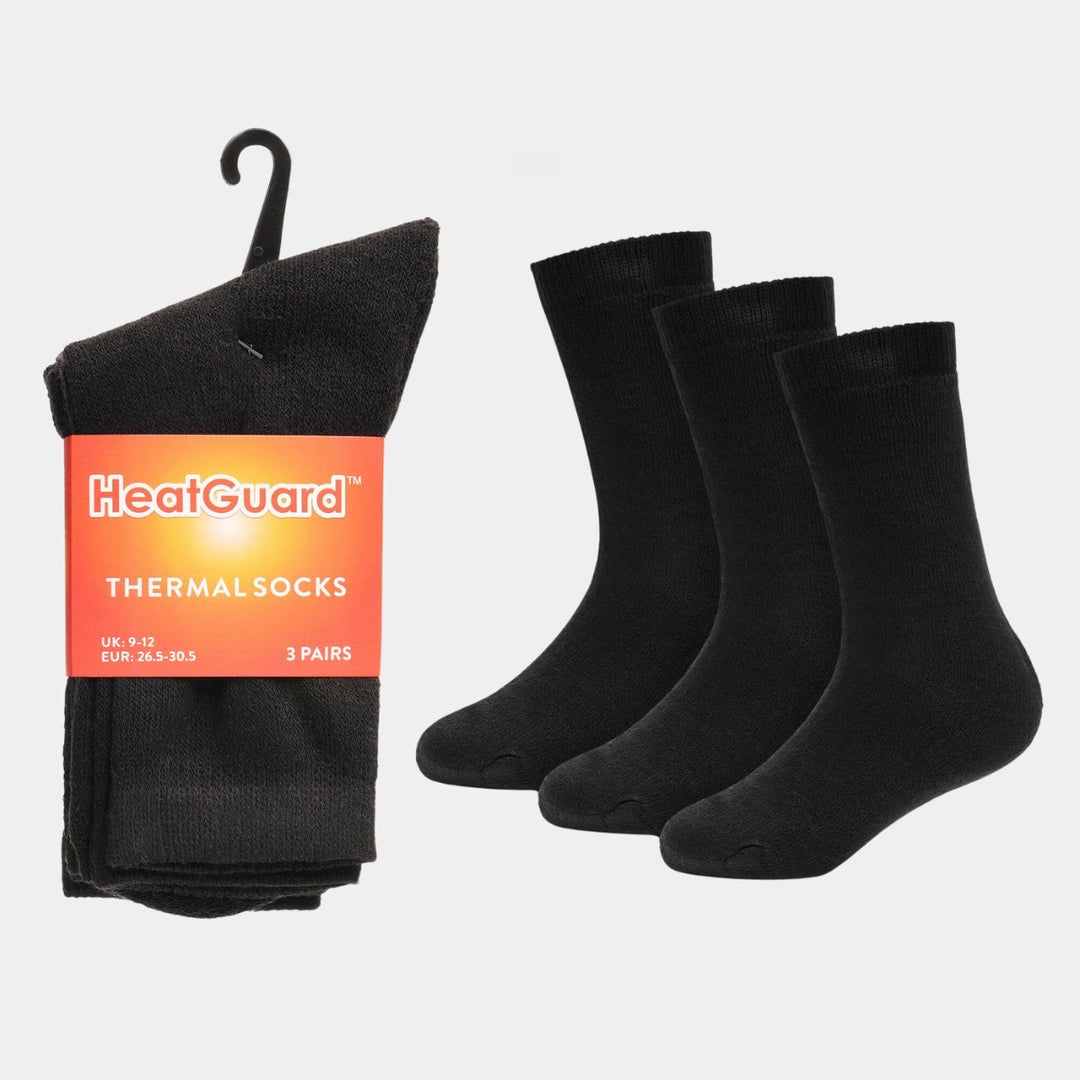 Kids 3pk Black Thermal Socks from You Know Who's